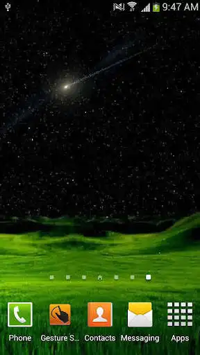 Play Meteors star night wallpaper as an online game Meteors star night wallpaper with UptoPlay