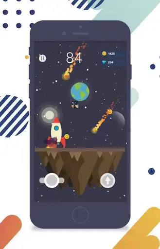 Play Meteshower as an online game Meteshower with UptoPlay