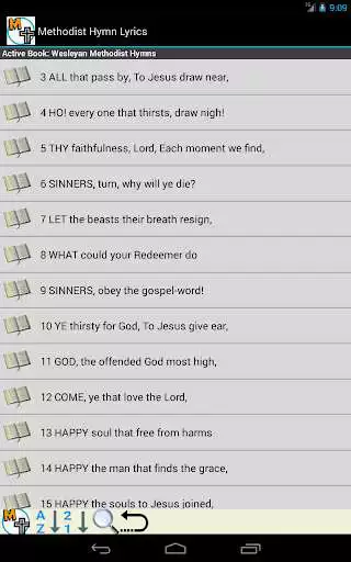 Play Methodist Hymn Lyrics as an online game Methodist Hymn Lyrics with UptoPlay