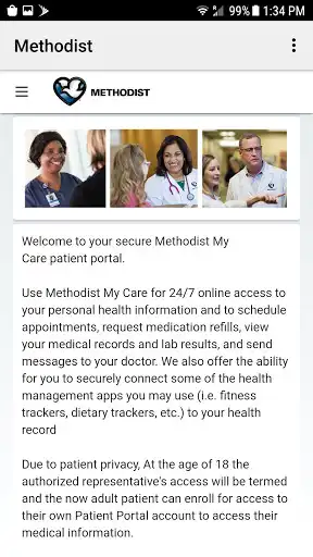 Play Methodist My Care as an online game Methodist My Care with UptoPlay