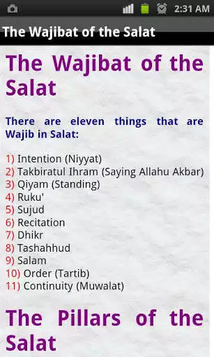 Play Method of Salat