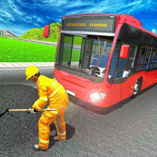 Free play online Metro Bus Road Builder Simulator APK