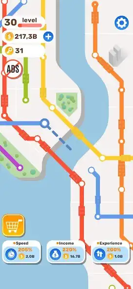 Play Metro Connect - Train Control as an online game Metro Connect - Train Control with UptoPlay