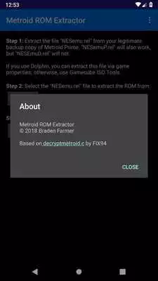 Play Metroid ROM Extractor