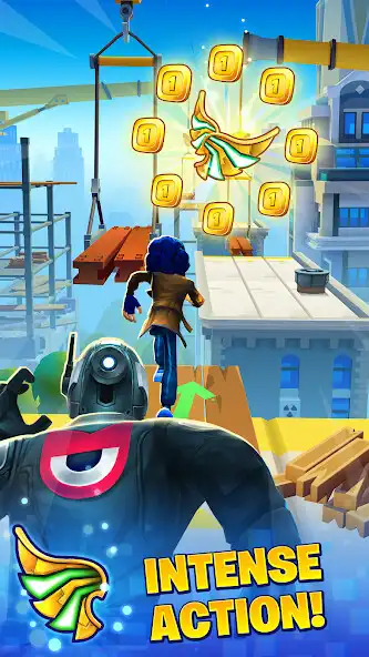Play MetroLand - Endless Runner as an online game MetroLand - Endless Runner with UptoPlay
