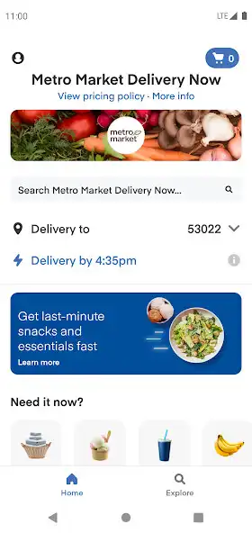 Play Metro Market Delivery Now as an online game Metro Market Delivery Now with UptoPlay