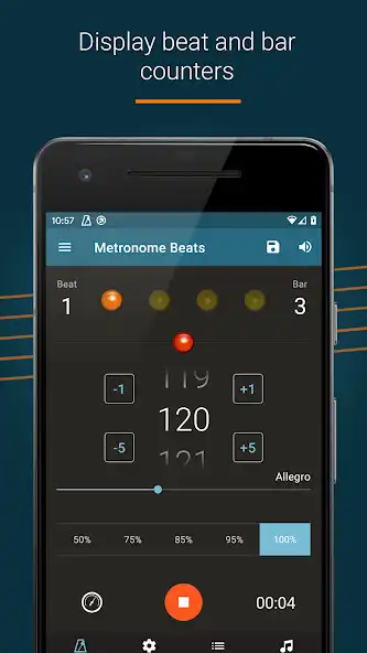 Play Metronome Beats Pro as an online game Metronome Beats Pro with UptoPlay