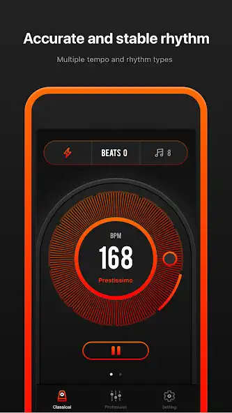 Play Metronome-Guitar Metronome  and enjoy Metronome-Guitar Metronome with UptoPlay