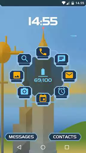 Play Metropolis for KLWP