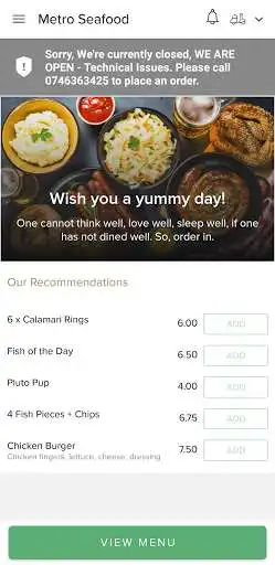 Play APK Metro Seafood  and enjoy Metro Seafood with UptoPlay com.shanethatech.metroseafood0000185MSOA