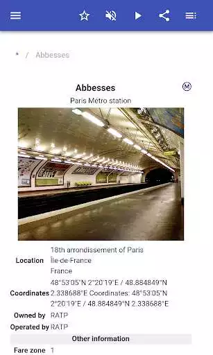 Play Metro stations in Paris