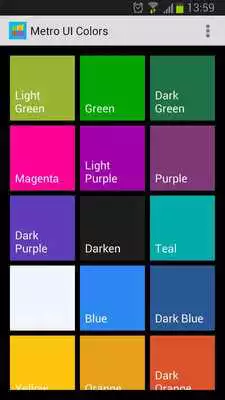 Play Metro UI Colors