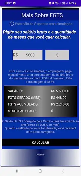 Play Meu FGTS as an online game Meu FGTS with UptoPlay