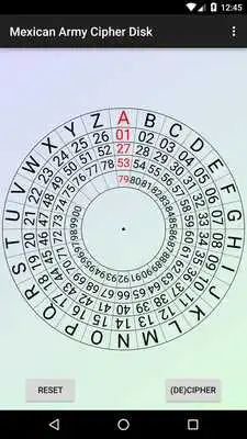 Play Mexican Army Cipher Disk