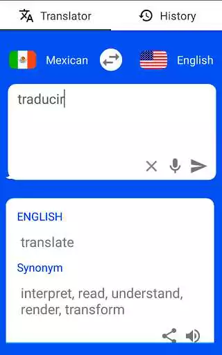 Play Mexican - English Translator ( Text to Speech ) as an online game Mexican - English Translator ( Text to Speech ) with UptoPlay