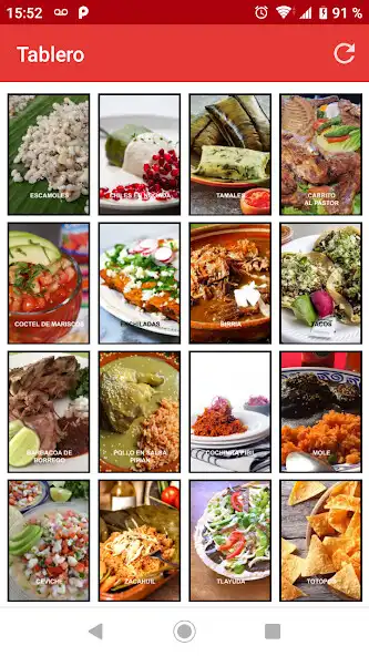 Play Mexican Food - Bingo  and enjoy Mexican Food - Bingo with UptoPlay