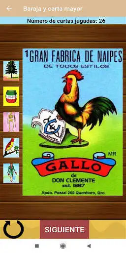 Play Mexican lottery deck and higher card as an online game Mexican lottery deck and higher card with UptoPlay