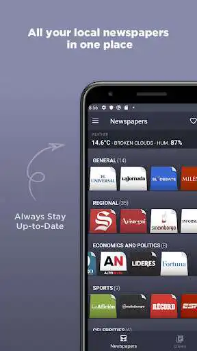 Play Mexican Newspapers  and enjoy Mexican Newspapers with UptoPlay