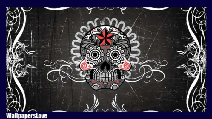 Play Mexican Skull Wallpaper