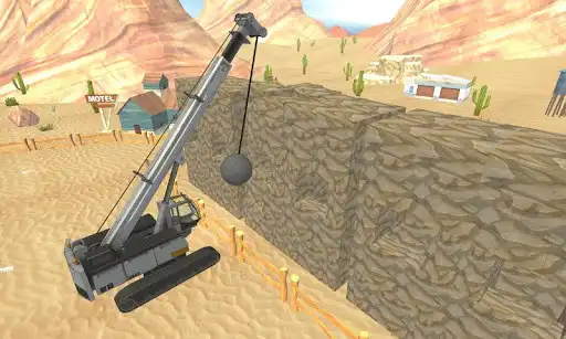 Play Mexican Wrecking Ball: Destroy the Trump Wall as an online game Mexican Wrecking Ball: Destroy the Trump Wall with UptoPlay