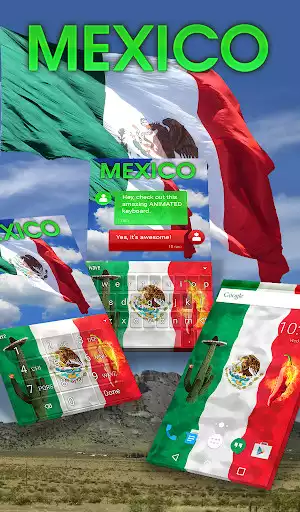 Play Mexico Animated Keyboard  and enjoy Mexico Animated Keyboard with UptoPlay