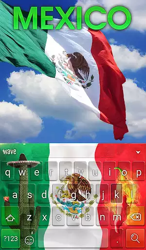 Play Mexico Animated Keyboard as an online game Mexico Animated Keyboard with UptoPlay