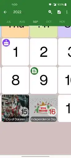 Play Mexico Calendar as an online game Mexico Calendar with UptoPlay