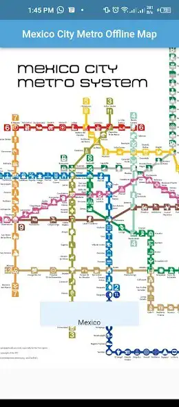 Play Mexico City Metro Offline Map as an online game Mexico City Metro Offline Map with UptoPlay