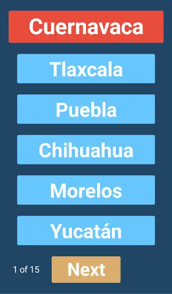 Play Mexico: countries and capitals as an online game Mexico: countries and capitals with UptoPlay