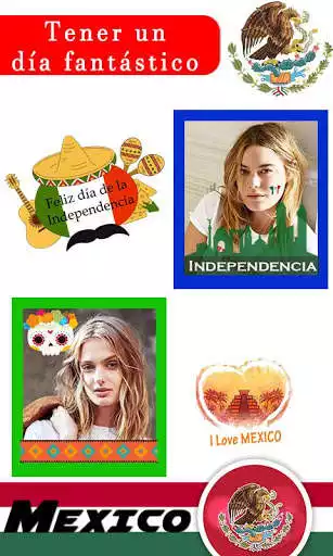Play Mexico flag dp maker free
