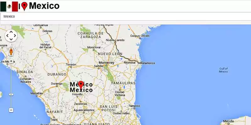 Play Mexico Monterrey Map