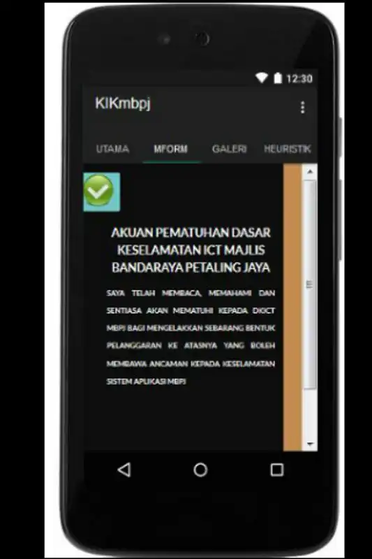 Play m-Form ISMS MBPJ