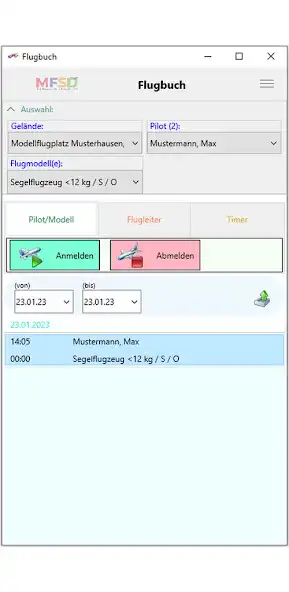 Play MFSD-Flugbuch-App  and enjoy MFSD-Flugbuch-App with UptoPlay