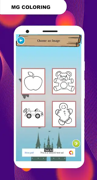 Play MG Coloring Game as an online game MG Coloring Game with UptoPlay