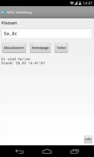 Play MGG Karlsruhe Vertretungsplan as an online game MGG Karlsruhe Vertretungsplan with UptoPlay