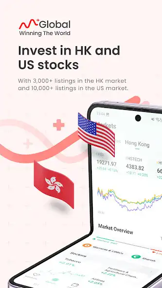 Play M+ Global: Trade USHK Stocks  and enjoy M+ Global: Trade USHK Stocks with UptoPlay
