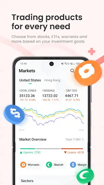 Play M+ Global: Trade USHK Stocks as an online game M+ Global: Trade USHK Stocks with UptoPlay