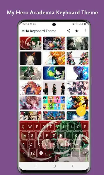 Play MHA Keyboard Wallpaper  and enjoy MHA Keyboard Wallpaper with UptoPlay