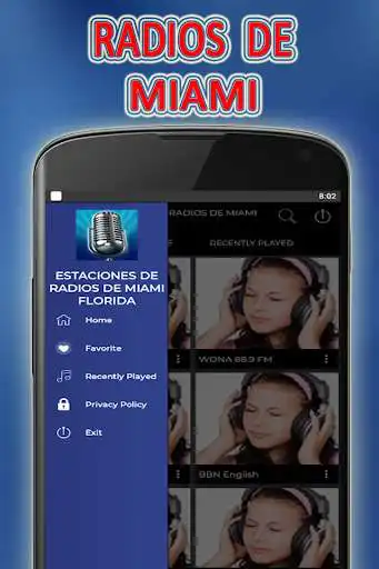 Play Miami Florida radios as an online game Miami Florida radios with UptoPlay