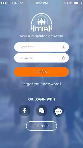 Play MIA(Mobile Interpreter Anywhere)