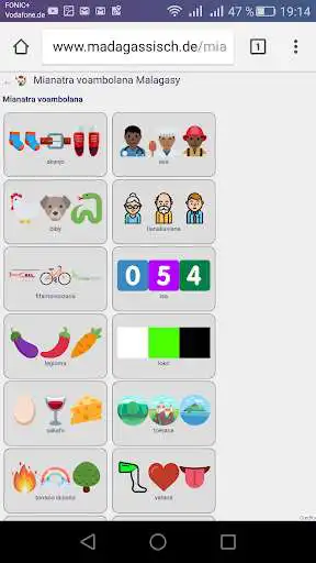 Play Mianatra voambolana Malagasy - learn Malagasy  and enjoy Mianatra voambolana Malagasy - learn Malagasy with UptoPlay