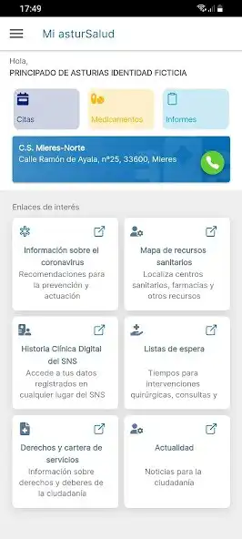 Play Mi AsturSalud SESPA as an online game Mi AsturSalud SESPA with UptoPlay