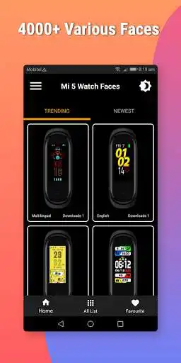 Play Mi Band 5 Watch Faces - For Xiaomi Mi 5  and enjoy Mi Band 5 Watch Faces - For Xiaomi Mi 5 with UptoPlay