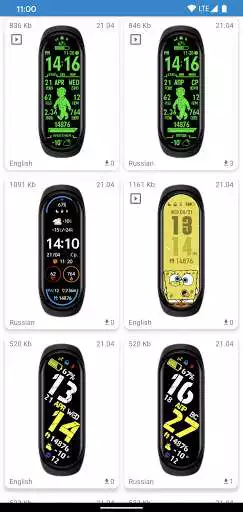 Play Mi Band 6 - WatchFace for Mi Band 6 as an online game Mi Band 6 - WatchFace for Mi Band 6 with UptoPlay