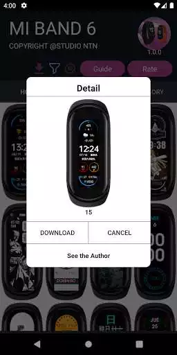 Play MiBand6 - WatchFace for Xiaomi Mi Band 6 Misfits as an online game MiBand6 - WatchFace for Xiaomi Mi Band 6 Misfits with UptoPlay