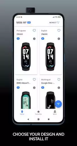 Play Mi Band 6 watch faces - MB6WF  and enjoy Mi Band 6 watch faces - MB6WF with UptoPlay