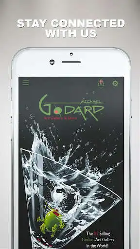 Play APK Michael Godard Art Gallery  and enjoy Michael Godard Art Gallery with UptoPlay com.app_godardart.layout