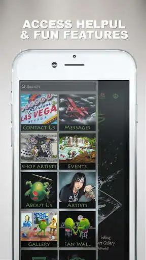 Play APK Michael Godard Art Gallery  and enjoy Michael Godard Art Gallery with UptoPlay com.app_godardart.layout