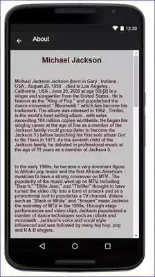 Play Michael Jackson Music + Lyrics as an online game Michael Jackson Music + Lyrics with UptoPlay