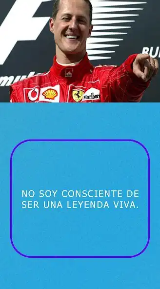 Play Michael Schumacher frases as an online game Michael Schumacher frases with UptoPlay